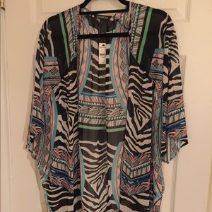 Animal Print Express Kimono